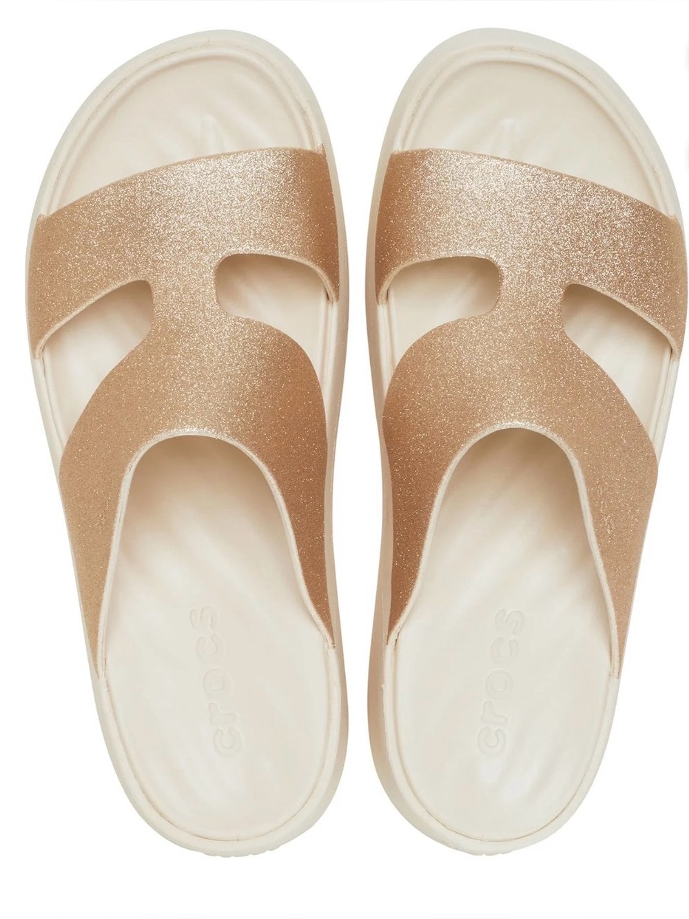 Crocs Getaway Platform Glitter H-Strap | Size 9